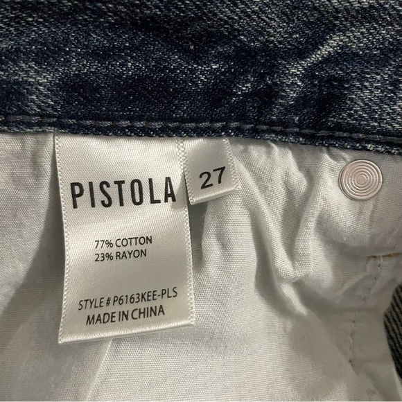 Pistola Stevie High Rise Relaxed Flare Jean In Pulse - Picture 9 of 10